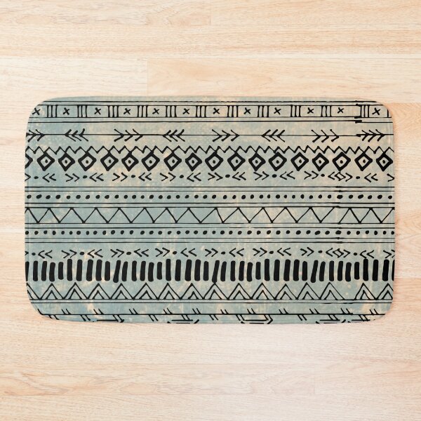 Item preview, Faded Denim Aztec Pattern  designed and sold by Designs By YL.