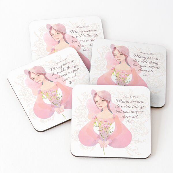 Item preview, Proverbs 31:29 Many women do noble things, but you surpass them all. designed and sold by CrizG.