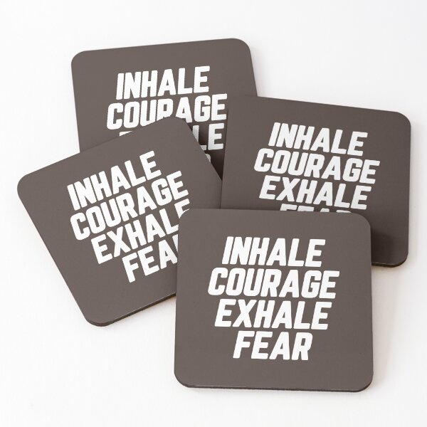 Item preview, Inhale Courage Exhale Fear #5 designed and sold by SalahBlt.