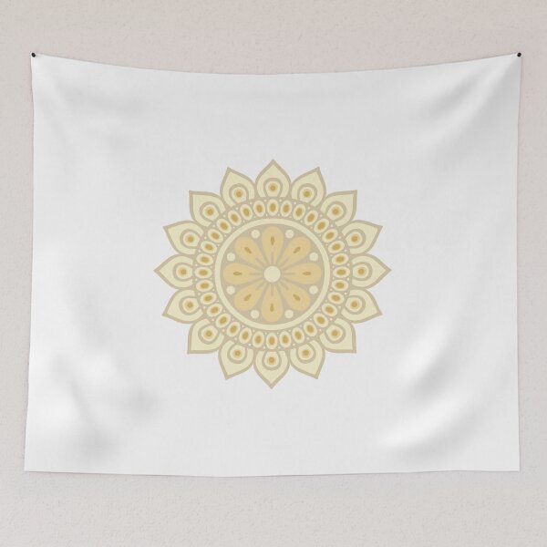 Item preview, Yellow Mandala  designed and sold by sophiedziovalas.