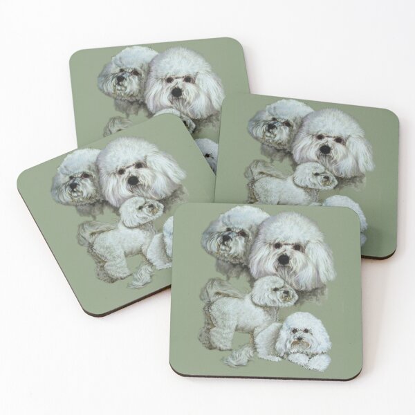 Item preview, Bichon Frise Gallimaufry designed and sold by BarbBarcikKeith.