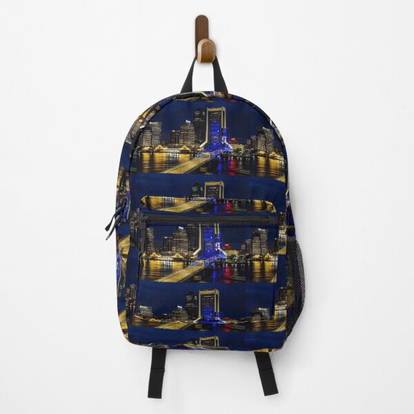 Item preview, Jacksonville Nighttime Skyline designed and sold by Kay Brewer.