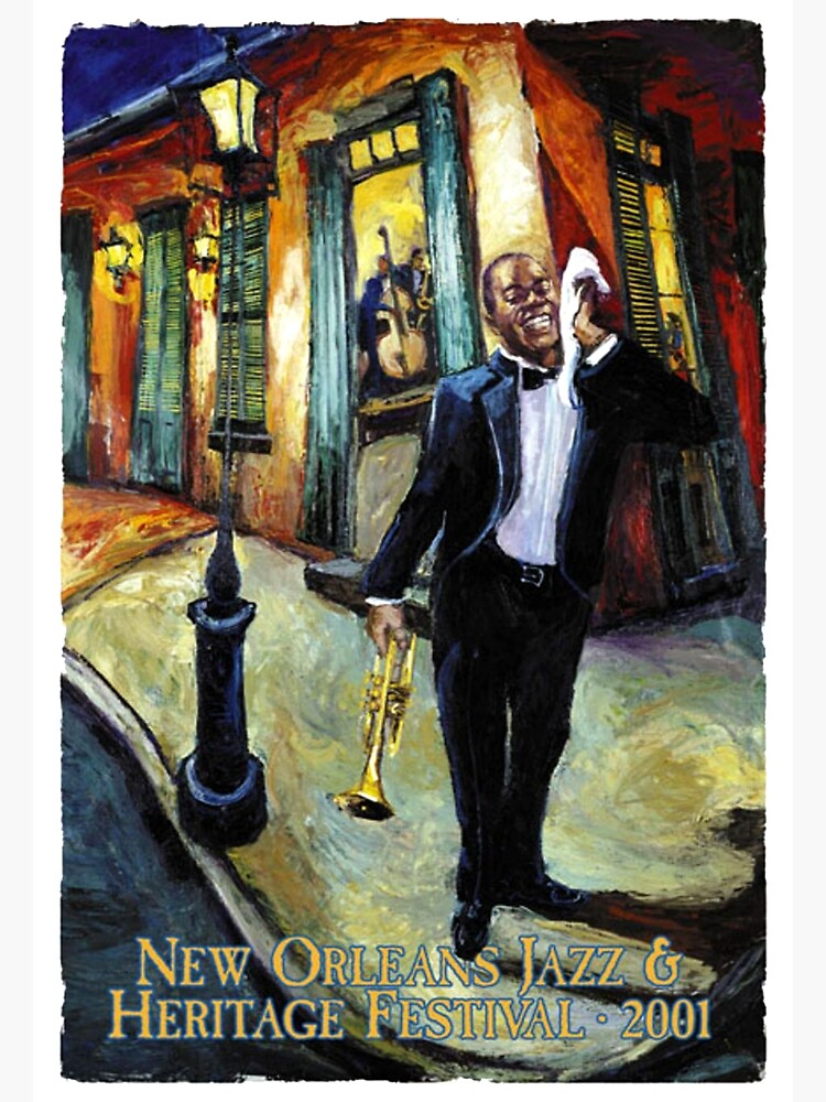 Disover Louis Armstrong Jazz Canvas