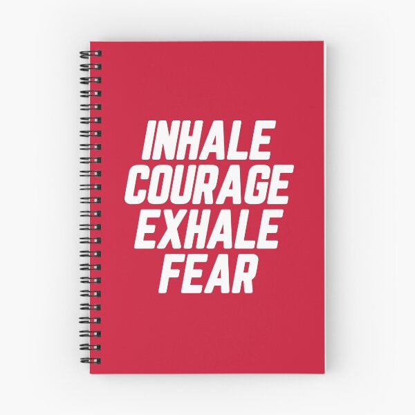 Item preview, Inhale Courage Exhale Fear #7 designed and sold by SalahBlt.