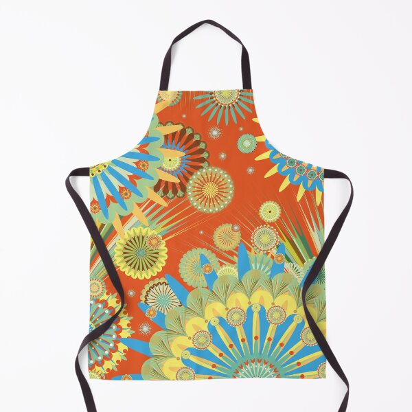 Item preview, Floral Festival Orange designed and sold by DanastDesign.