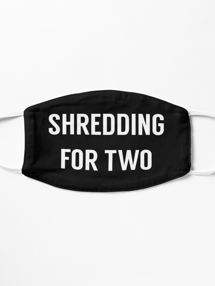 Thumbnail 3 of 5, Mask, Shredding For Two designed and sold by shreddingfortwo.