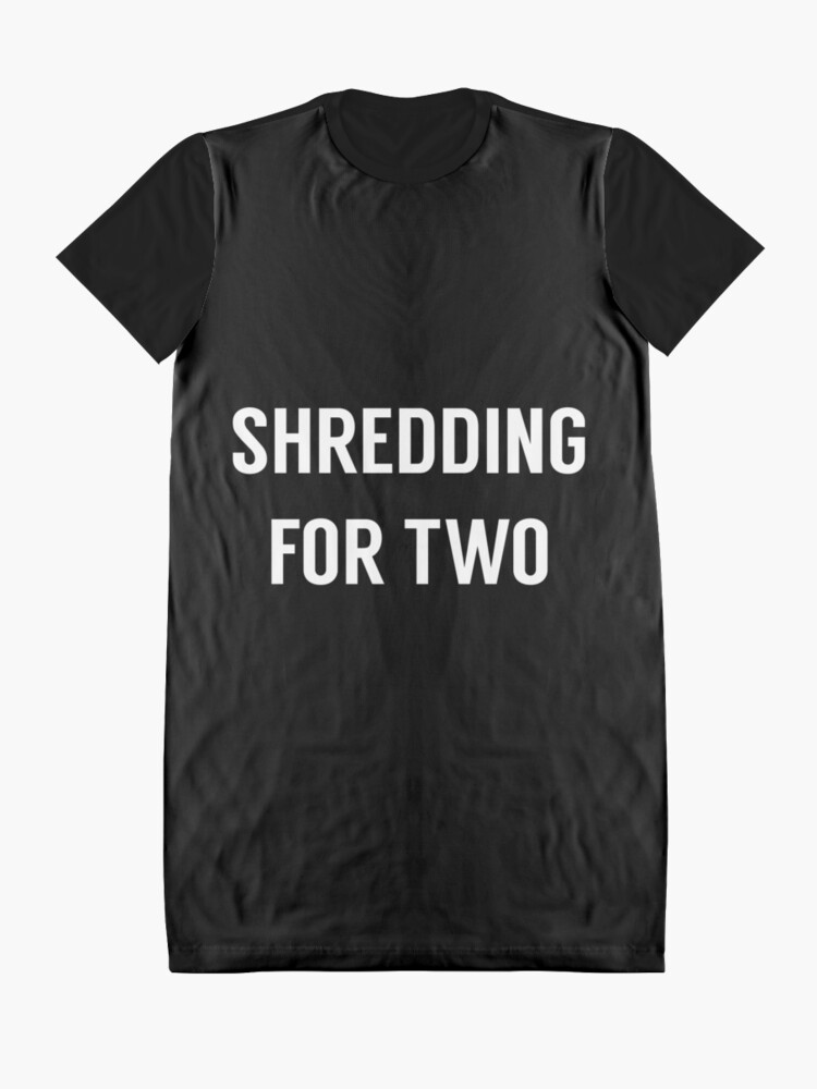 Alternate view of Shredding For Two Graphic T-Shirt Dress