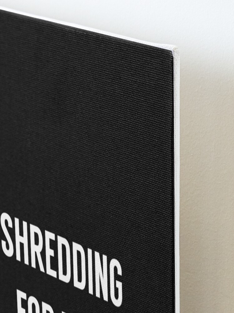 Alternate view of Shredding For Two Mounted Print