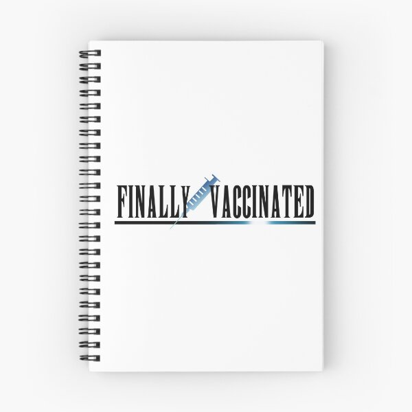Item preview, Finally Vaccinated Video Game Logo Parody designed and sold by YabYumShop.