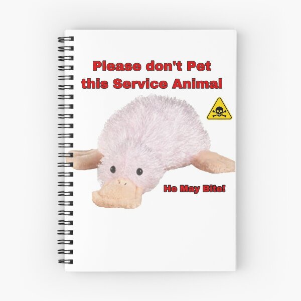 Item preview, Webkinz waddles googles please dont pet this service animal he may bite meme designed and sold by dyslsexyia.