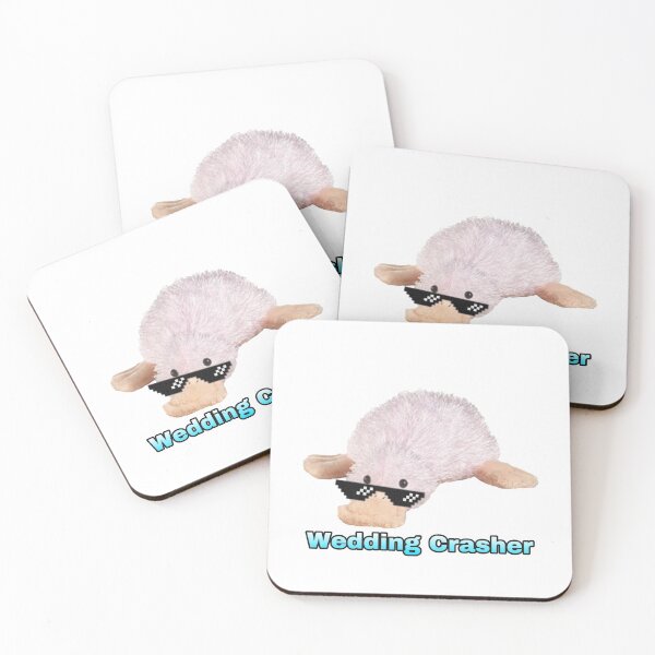 Item preview, Webkinz waddles googles wedding crasher meme designed and sold by dyslsexyia.