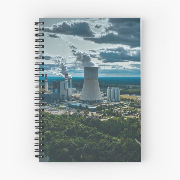 Item preview, Power station under moody cloudy sky designed and sold by Lukasz Szczepanski.