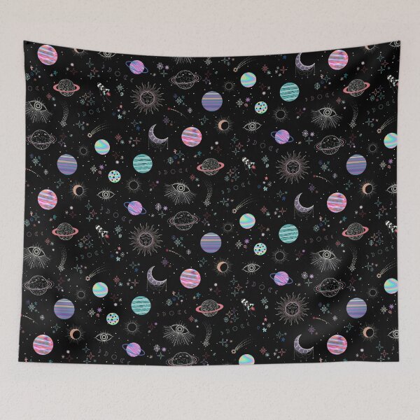 Item preview, Intergalactic pastel holographic space designed and sold by misentangled.