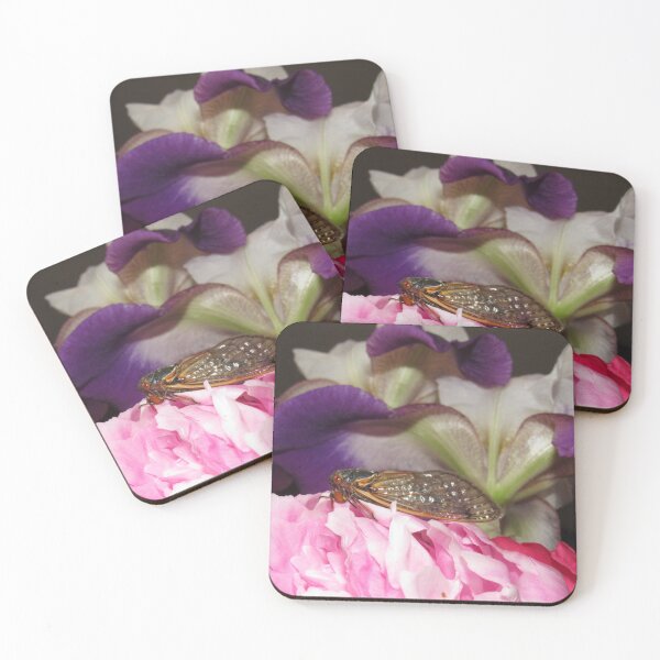 Item preview, bouquet (cicada, iris, peony) designed and sold by UpTowardTheSky.