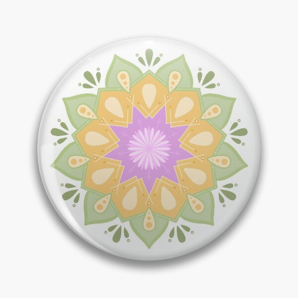 Item preview, Mandala Pink Orange Green designed and sold by sophiedziovalas.