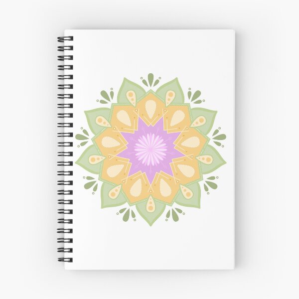 Item preview, Mandala Pink Orange Green designed and sold by sophiedziovalas.