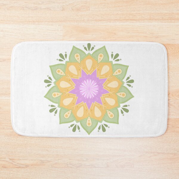 Item preview, Mandala Pink Orange Green designed and sold by sophiedziovalas.
