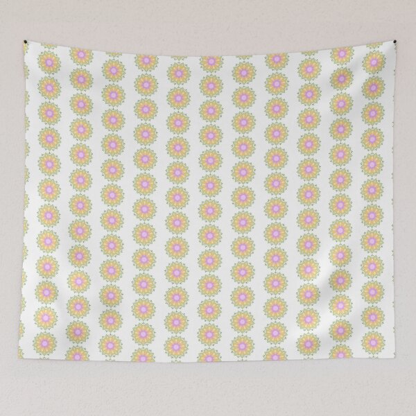 Item preview, Mandala Pattern Pink Orange Green designed and sold by sophiedziovalas.