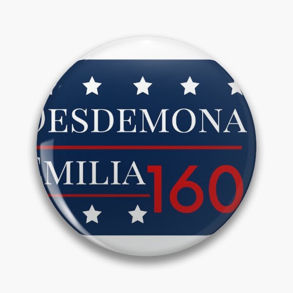 Item preview, Desdemona and Emila "Othello" Campaign Sticker designed and sold by Miranda Williams.