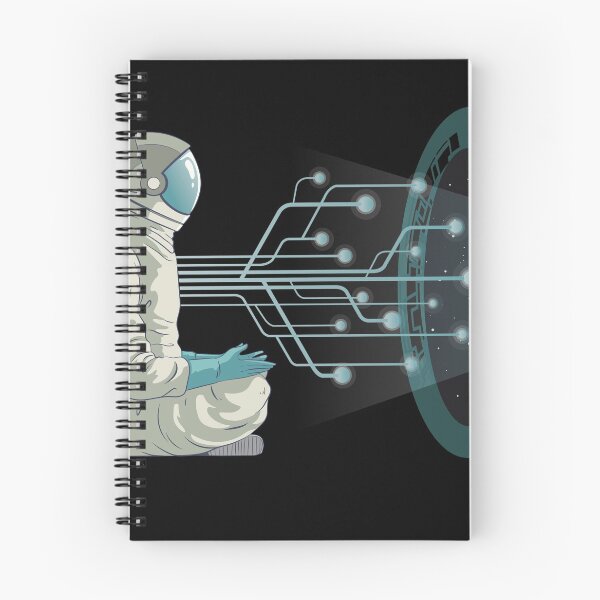 Item preview, Space Connection Astronaut Meditation designed and sold by artado.