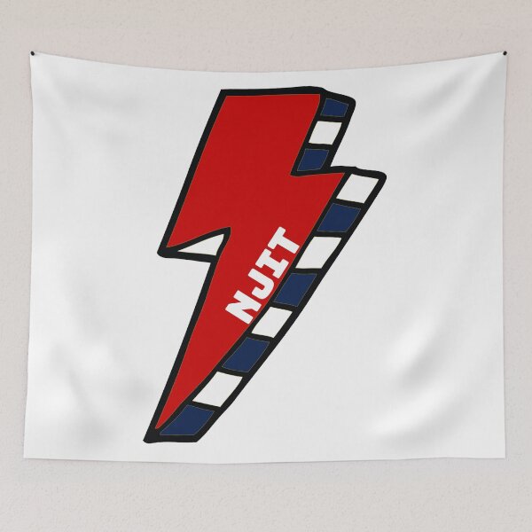 Item preview, NJIT New Jersey Institute of Technology Lightning Bolt designed and sold by kkosmicki.