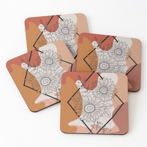 Item preview, Boho Sunflower Print designed and sold by HBainesPrints.