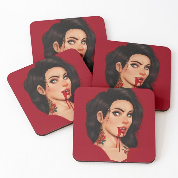 Item preview, Vampire Red - Beautiful Vampire Princess designed and sold by GrecoArtDesign.