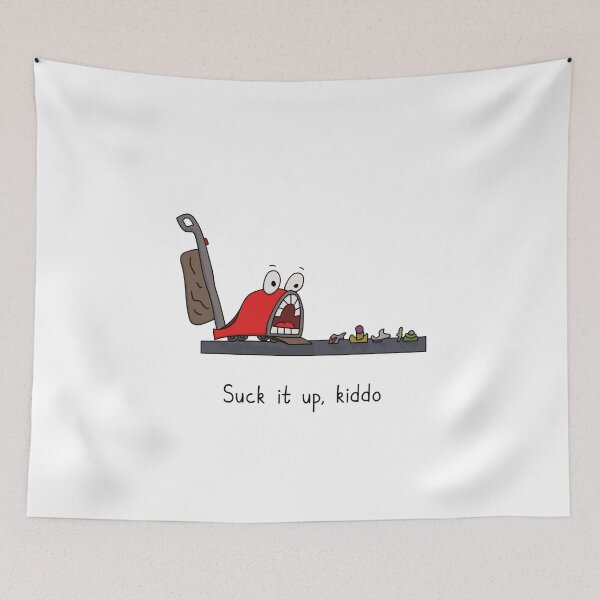 Item preview, Omnomnom Vacuum - Suck It Up, Kiddo designed and sold by SeanDontGetFish.