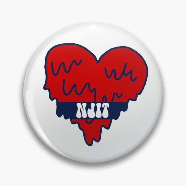 Item preview, NJIT New Jersey Institute of Technology Heart designed and sold by kkosmicki.