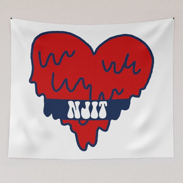 Item preview, NJIT New Jersey Institute of Technology Heart designed and sold by kkosmicki.