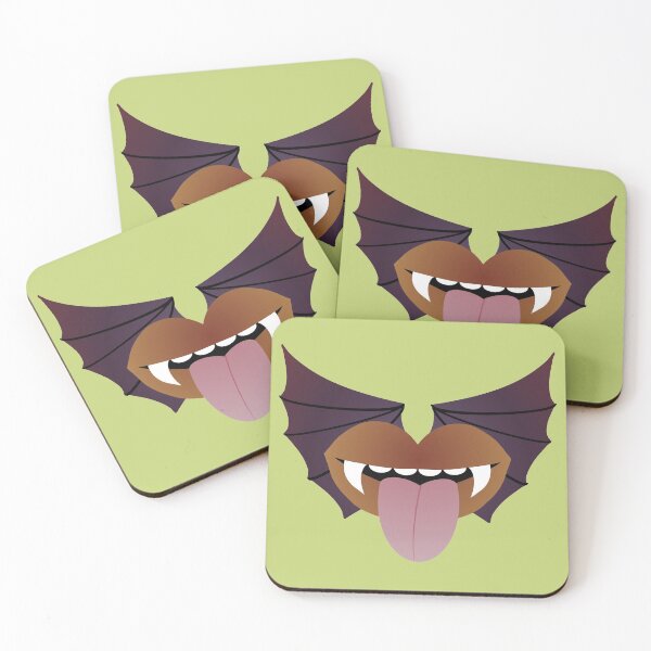 Item preview, A Vampire's Kiss - BROWN BAT designed and sold by RawSunArt.