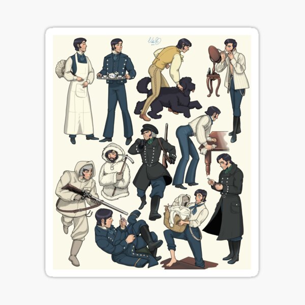 11 Jopson Poses Sticker