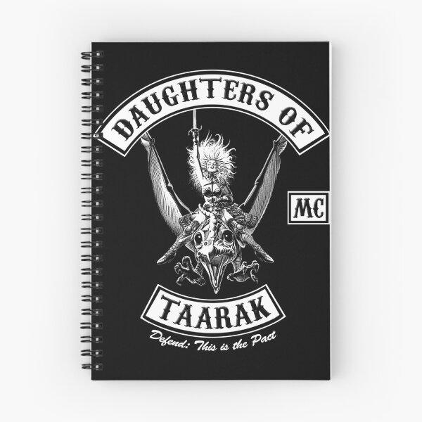 Item preview, Taarak Motorcycle Club (Front Print) designed and sold by Lost In Shirts.