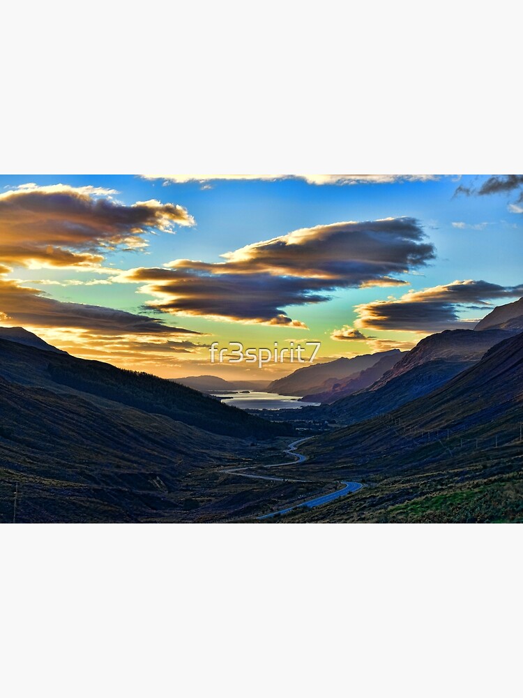 Looking West to Loch Maree-Scotland by fr3spirit7