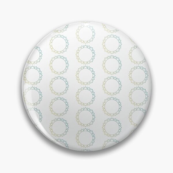 Item preview, Mandala Pattern Golden Blue designed and sold by sophiedziovalas.