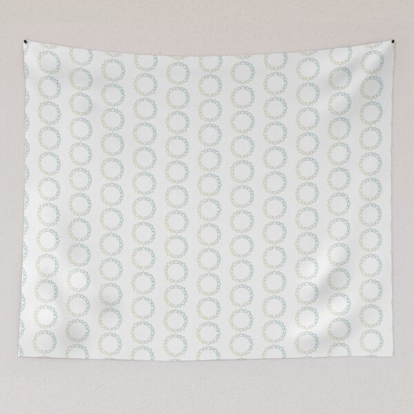 Item preview, Mandala Pattern Golden Blue designed and sold by sophiedziovalas.