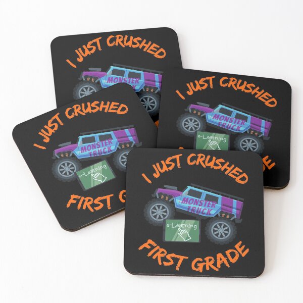 Item preview, I Just Crushed First Grade designed and sold by WoodburyLake.