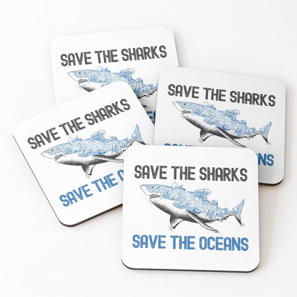 Item preview, Save The Sharks Save The Ocean designed and sold by Hoiho Adventure Shirts.