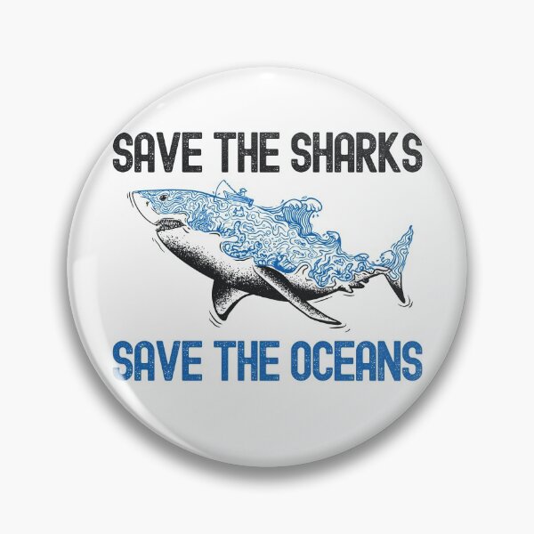 Item preview, Save The Sharks Save The Ocean designed and sold by Hoiho Adventure Shirts.
