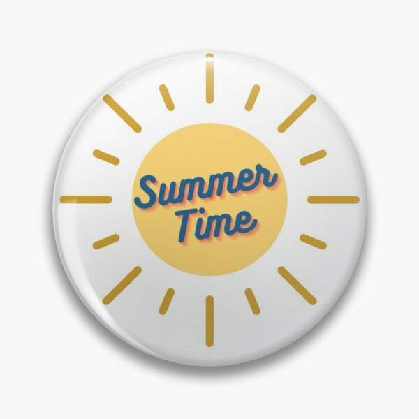 Item preview, Summer Time Sticker designed and sold by ChantalDesigns.