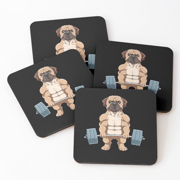 Item preview, Pug Fitness Muscles Workout Weight  designed and sold by yoddel.