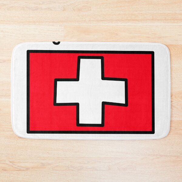 Item preview, White Switzerland Flag designed and sold by jesumedina.