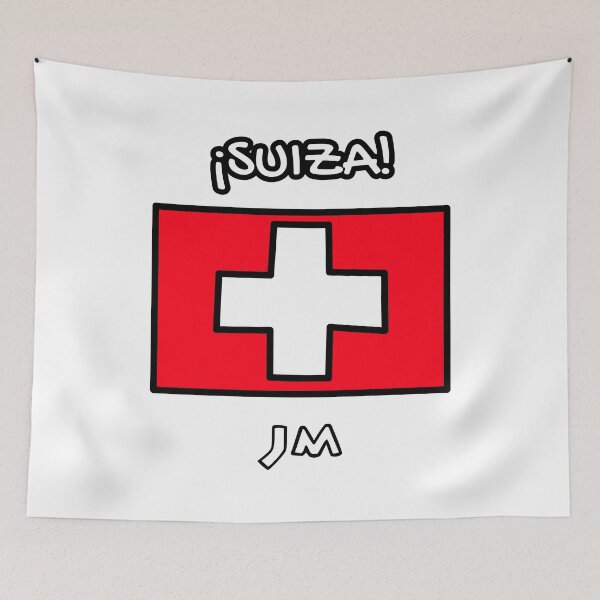 Item preview, White Switzerland Flag designed and sold by jesumedina.