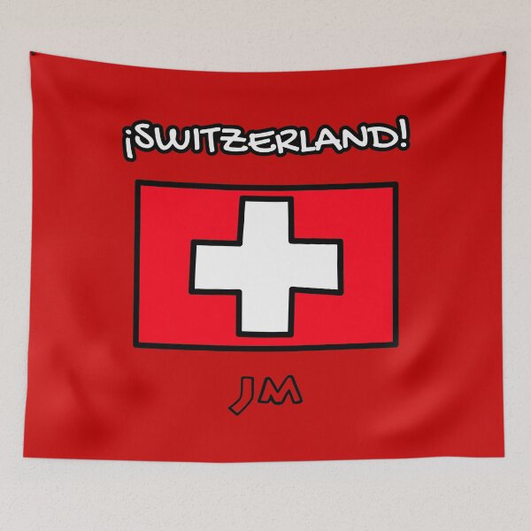 Item preview, Red Switzerland Flag designed and sold by jesumedina.