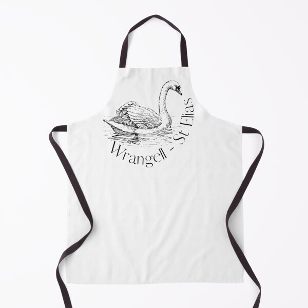 Item preview, Wrangell - St Elias Trumpeter swans national park logo designed and sold by TheWaterBirds.