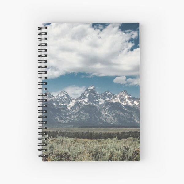 Faded Teton Spiral Notebook