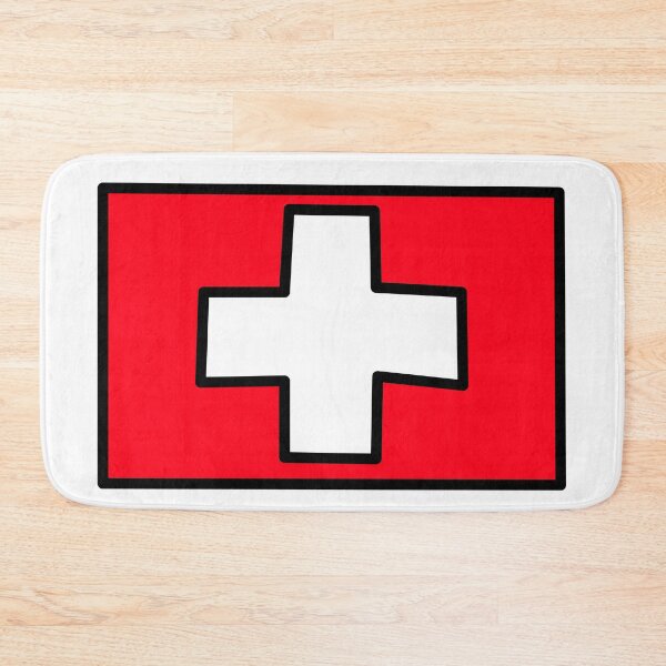 Item preview, White Switzerland Flag designed and sold by jesumedina.