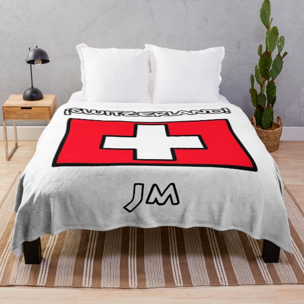 Item preview, White Switzerland Flag designed and sold by jesumedina.