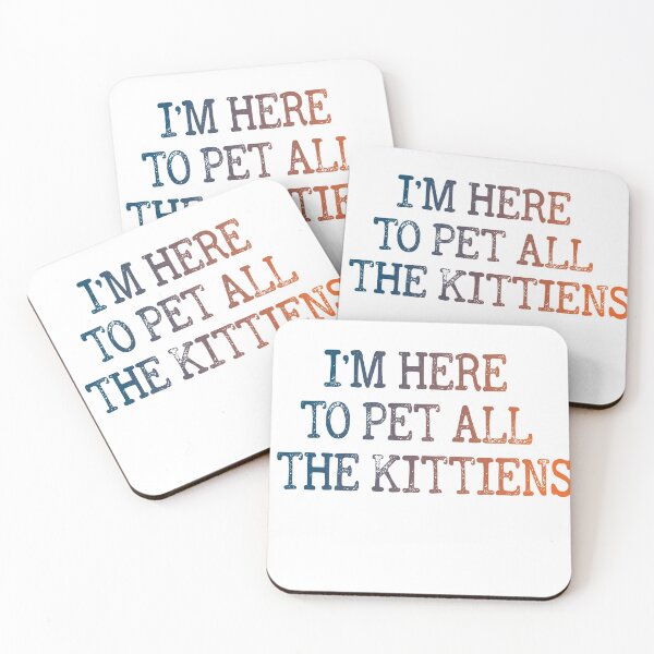 Item preview, I'm here to pet all the Kittens designed and sold by Donaatelle.