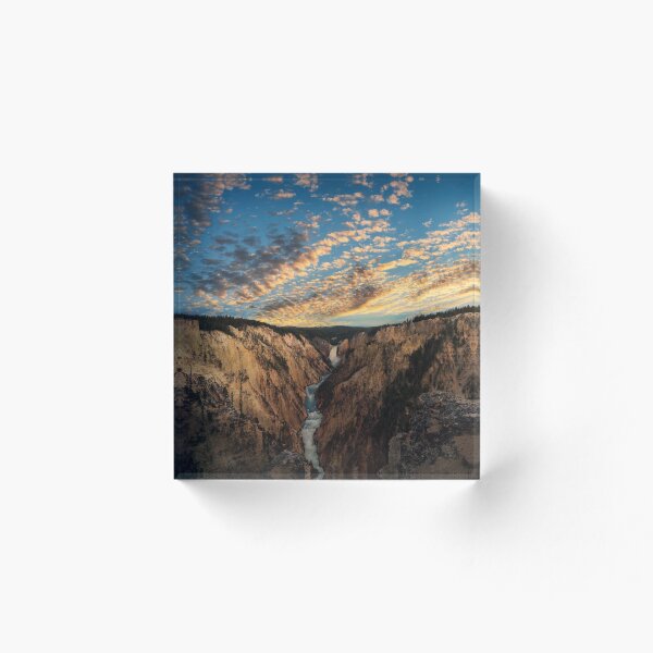 Item preview, Yellowstone Artists Point Sunset designed and sold by beland.